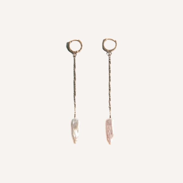 Faux Pearl Earrings